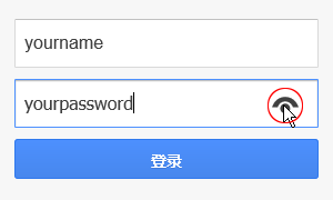 jQuery显示隐藏密码插件jquery.toggle-password